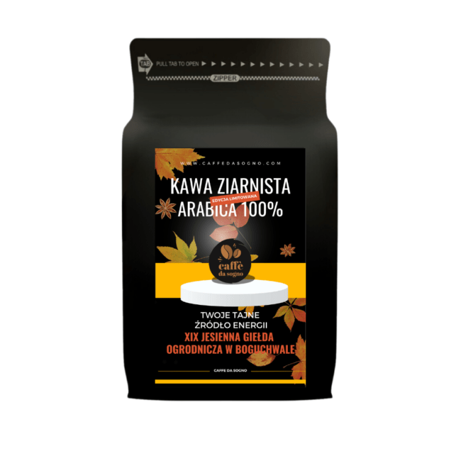 Kawa ziarnistta arabica 100% - jesienna edycja limitowana, Boguchwała