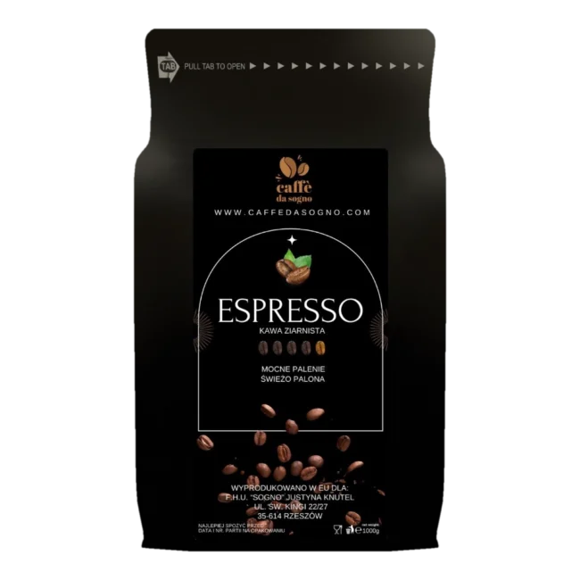 Kawa ziarnista Espresso Caffe da sogno, 1kg