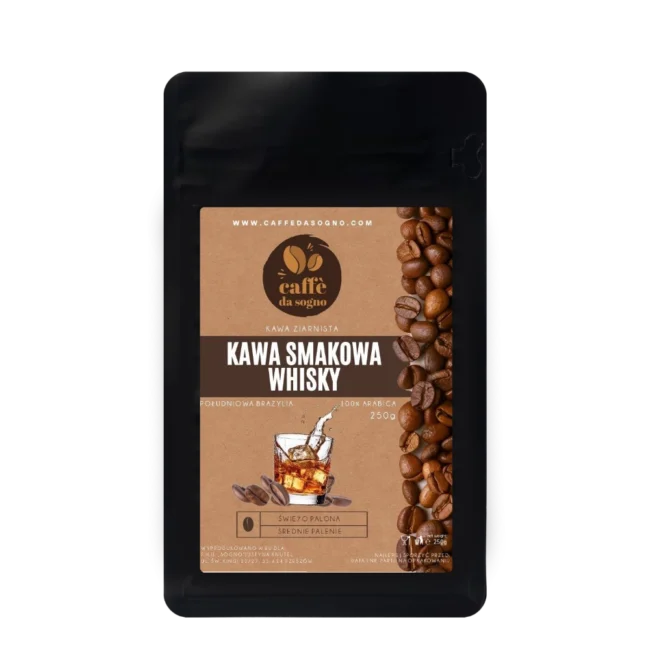 Kawa smakowa Whisky, Caffe da sogno, 250g